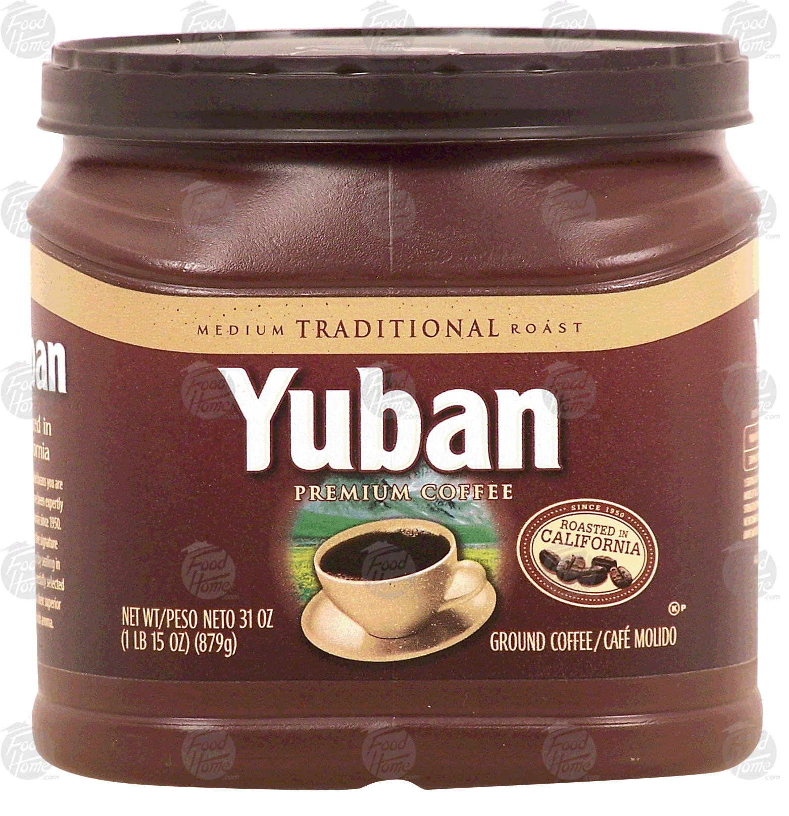 Yuban  ground coffee, medium traditional roast, makes up to 233- 6 fl oz cups Full-Size Picture